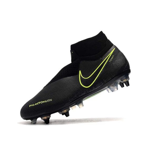 Nike Phantom Vision Elite DF SG PRO Anti Clog Negro Verde